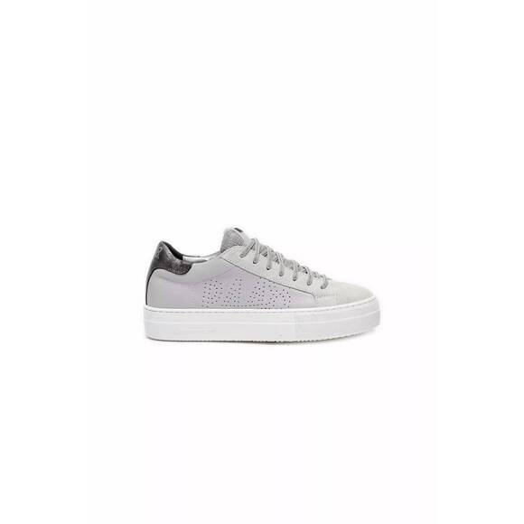 NEW P448 women’s thea platform sneakers in gray